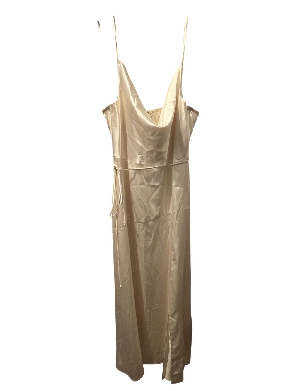 Slip Maxi Dress in Champagne